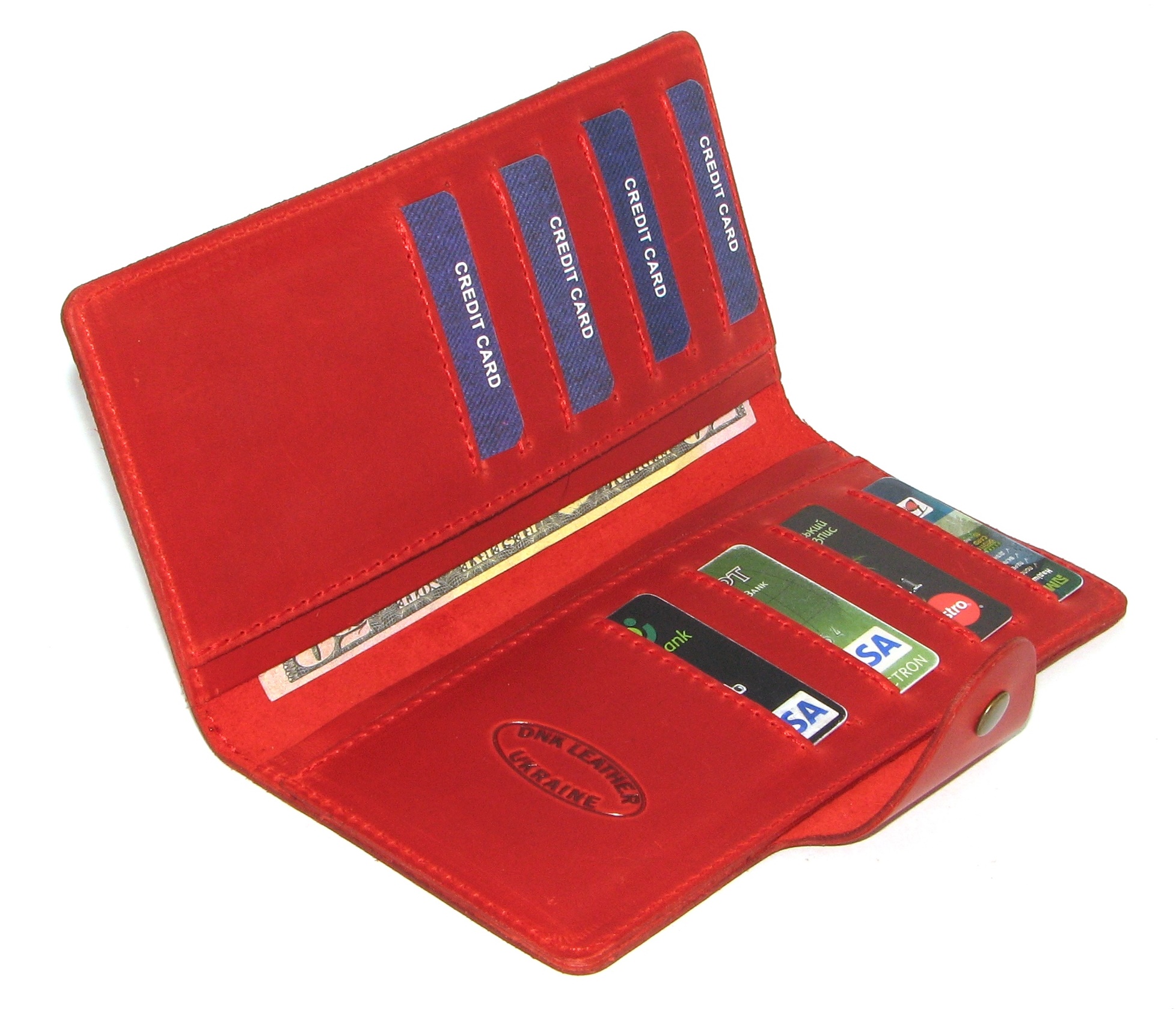 Кошелек-купюрник DNK Purse-H красный Кошелек-купюрник DNK Purse-H красный